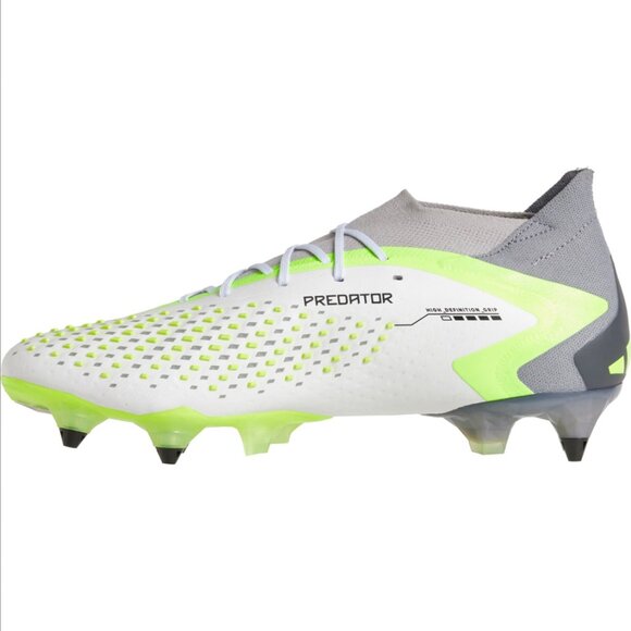 NEW adidas Predator Accuracy.1 SG IF2294 Men's Size 10 White Yellow $260 BOX - Picture 4 of 9